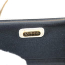 FENDI Zucca Canvas Hand Bag Canvas Leather 2way Beige Gold Auth bs27537-20