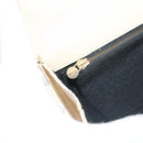 FENDI Zucca Canvas Hand Bag Canvas Leather 2way Beige Gold Auth bs27537-24