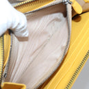 BOTTEGA VENETA INTRECCIATO Long Wallet Leather Yellow 114076 Auth bs27539-11