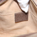 GUCCI GG Supreme Web Sherry Line Shoulder Bag PVC Beige Gold 517350 Auth bs27547-19