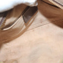 GUCCI GG Supreme Web Sherry Line Shoulder Bag PVC Beige Gold 517350 Auth bs27547-11