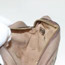 GUCCI GG Supreme Web Sherry Line Shoulder Bag PVC Beige Gold 517350 Auth bs27547-21