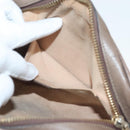 GUCCI GG Supreme Web Sherry Line Shoulder Bag PVC Beige Gold 517350 Auth bs27547-22