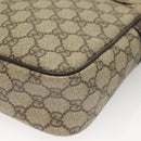 GUCCI GG Supreme Shoulder Bag PVC Beige Gold 233268 Auth bs27549-15