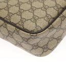 GUCCI GG Supreme Shoulder Bag PVC Beige Gold 233268 Auth bs27549-16