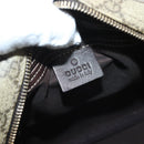 GUCCI GG Supreme Shoulder Bag PVC Beige Gold 233268 Auth bs27549-20