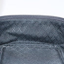 GUCCI Vanity Bamboo Pouch Nylon Black Silver 032 2265 0150 Auth bs27552-19