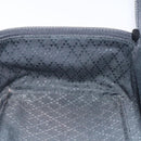 GUCCI Vanity Bamboo Pouch Nylon Black Silver 032 2265 0150 Auth bs27552-20