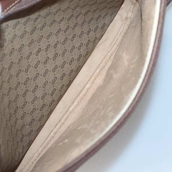 GUCCI Micro GG Supreme Shoulder Bag PVC Beige Gold 001 115 5443 Auth bs27554