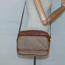GUCCI Micro GG Supreme Shoulder Bag PVC Beige Gold 001 115 5443 Auth bs27554-22