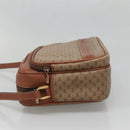 GUCCI Micro GG Supreme Shoulder Bag PVC Beige Gold 001 115 5443 Auth bs27554-4