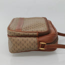 GUCCI Micro GG Supreme Shoulder Bag PVC Beige Gold 001 115 5443 Auth bs27554-5