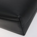 GUCCI Shoulder Bag Leather Black Silver Auth bs27555-9