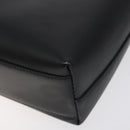 GUCCI Shoulder Bag Leather Black Silver Auth bs27555-15