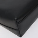 GUCCI Shoulder Bag Leather Black Silver Auth bs27555-16