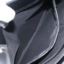 GUCCI Shoulder Bag Leather Black Silver Auth bs27555-11