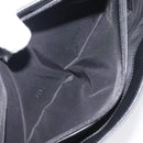 GUCCI Shoulder Bag Leather Black Silver Auth bs27555-21