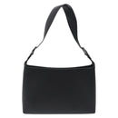 GUCCI Shoulder Bag Leather Black Silver Auth bs27555-2