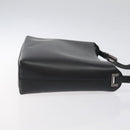 GUCCI Shoulder Bag Leather Black Silver Auth bs27555-3