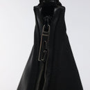 GUCCI Shoulder Bag Nylon Leather Black Silver 000 2113 0602 Auth bs27556-17