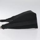 GUCCI Shoulder Bag Nylon Leather Black Silver 000 2113 0602 Auth bs27556-4