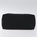 GUCCI Shoulder Bag Nylon Leather Black Silver 000 2113 0602 Auth bs27556-5