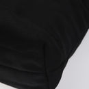 GUCCI Tote Bag Nylon Leather Black Silver 002 123 0457 Auth bs27557-10