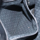 GUCCI Tote Bag Nylon Leather Black Silver 002 123 0457 Auth bs27557-19