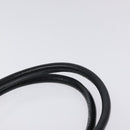 GUCCI Tote Bag Nylon Leather Black Silver 002 123 0457 Auth bs27557-8