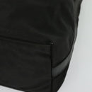 GUCCI Shoulder Bag Nylon Black Silver 001 1955 Auth bs27563-10