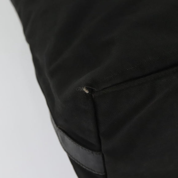 GUCCI Shoulder Bag Nylon Black Silver 001 1955 Auth bs27563