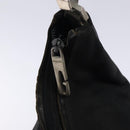 GUCCI Shoulder Bag Nylon Black Silver 001 1955 Auth bs27563-11