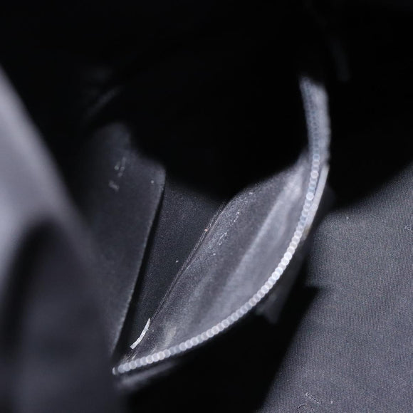 GUCCI Shoulder Bag Nylon Black Silver 001 1955 Auth bs27563