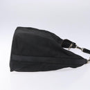 GUCCI Shoulder Bag Nylon Black Silver 001 1955 Auth bs27563-3