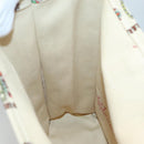 GUCCI Gucci Garden Boutique Tote Bag Canvas Beige Auth bs27564-17