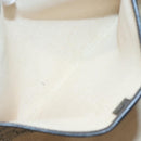 GUCCI GG Supreme Sherry Line Tote Bag PVC Navy Silver 211134 Auth bs27569-18