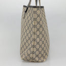 GUCCI GG Supreme Sherry Line Tote Bag PVC Navy Silver 211134 Auth bs27569-5