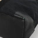 GUCCI GG Canvas Sherry Line Tote Bag Black Silver 002 1093 Auth bs27572-14