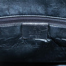 GUCCI GG Canvas Sherry Line Tote Bag Black Silver 002 1093 Auth bs27572-17