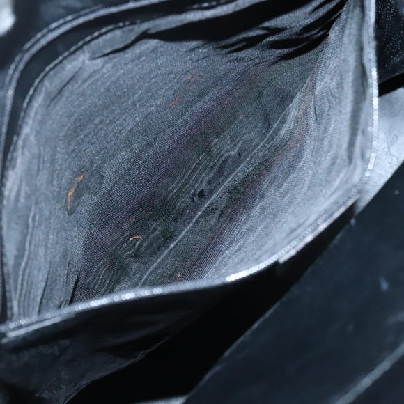 GUCCI GG Canvas Sherry Line Tote Bag Black Silver 002 1093 Auth bs27572