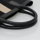 GUCCI GG Canvas Sherry Line Tote Bag Black Silver 002 1093 Auth bs27572-7