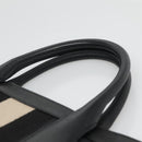 GUCCI GG Canvas Sherry Line Tote Bag Black Silver 002 1093 Auth bs27572-8