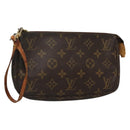 LOUIS VUITTON Monogram Pochette Accessoires Pouch M51980 LV Auth bs27577-1
