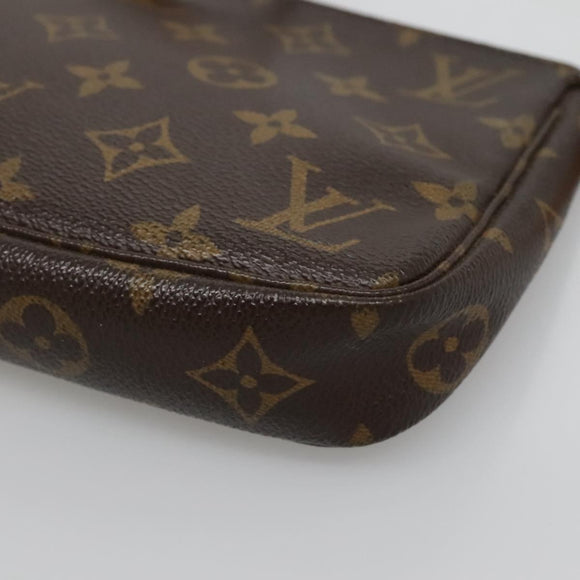 LOUIS VUITTON Monogram Pochette Accessoires Pouch M51980 LV Auth bs27577