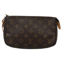 LOUIS VUITTON Monogram Pochette Accessoires Pouch M51980 LV Auth bs27577-13