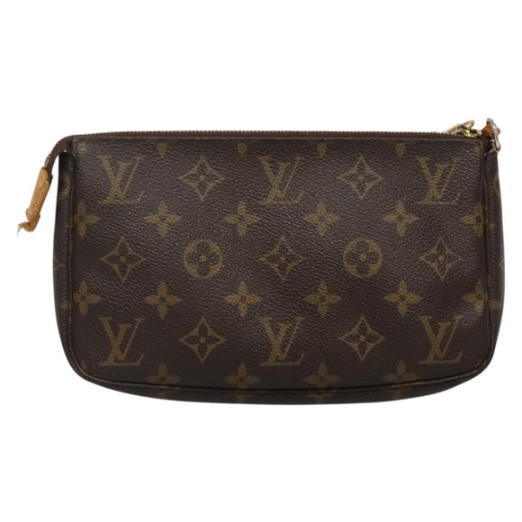 LOUIS VUITTON Monogram Pochette Accessoires Pouch M51980 LV Auth bs27577