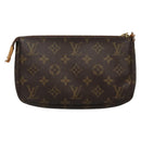 LOUIS VUITTON Monogram Pochette Accessoires Pouch M51980 LV Auth bs27577-2