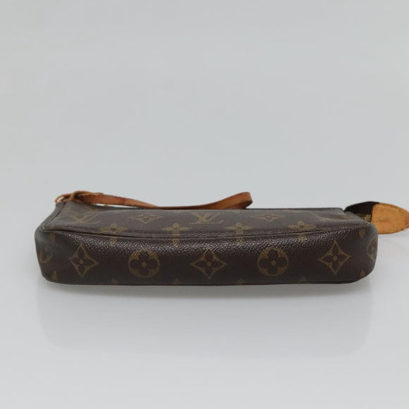LOUIS VUITTON Monogram Pochette Accessoires Pouch M51980 LV Auth bs27577