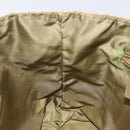 PRADA Hand Bag Satin Beige Gold Auth bs27603-20