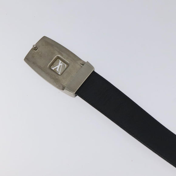 LOUIS VUITTON Damier Graphite CeintureLVBelt Belt 38.2"" LV Auth bs27606